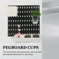 thumbnail image 4 of Miangastore Pegboard Cups Small Assorted Color 1Pcs 3.3X2.8 Height 3.9In, 4 of 8