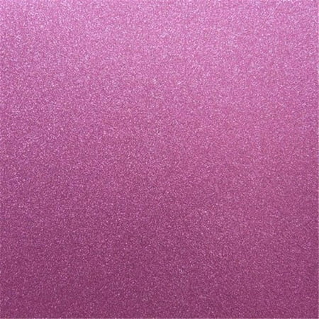 Best Creation 12 x 12 in. Rose Glitter Cardstock, 15 Sheets Per (Best Recoil Reducing Ar 15 Stock)