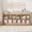 Natural wood color, variant on Early learning method House-Shaped Kids Bookshelf, 35.4 in Floor-Standing Children Bookcase - 8 Open Cubby Toy & Book Storage - Nursery/Bedroom/Playroom Reading Corner Shelf, Natural Wood Color