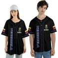 thumbnail image 4 of Personalized Name Venezuela Baseball Jersey Shirt, Venezuela Jersey for Men and Women Baseball Jersey Shirt Unisex S-5XL (M), 4 of 6