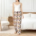 thumbnail image 4 of Fotbe Cute Cats Pantalones de Pijama para Mujer, Pantalones de Dormir, Pantalones Pj con Cordón y Bolsillos-Small, 4 of 6