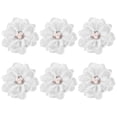 thumbnail image 1 of Shisuyan 6Pcs Exquisite Cloth Small Flower Design Hair Clips Girl Headdress Hairdressing Clips, 1 of 8