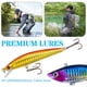 thumbnail image 5 of Kit Señuelos Pesca Con Anzuelos Y Cebo Gusano Suave para Lubina () Verde, 5 of 7
