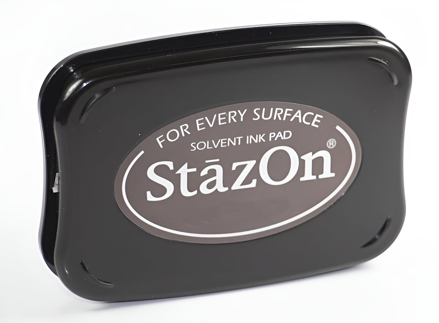 StazOn 2.5\"x 3.75\" Large Jet Black Solvent Ink Pad