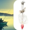 5 Arms Alabama Umbrella Rig Willow Blade MultiLure Rig Fishing Spinner Bass