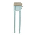 thumbnail image 6 of East at Main Josephine Light Blue Solid Wood 1-Drawer Entryway Console Table, French Country Modern, 6 of 6