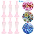 thumbnail image 1 of Maceta 5D Diamante Pintura Cgtredaw Punto Taladro Manualidades DIY sin Taladro Rosa, 1 of 8
