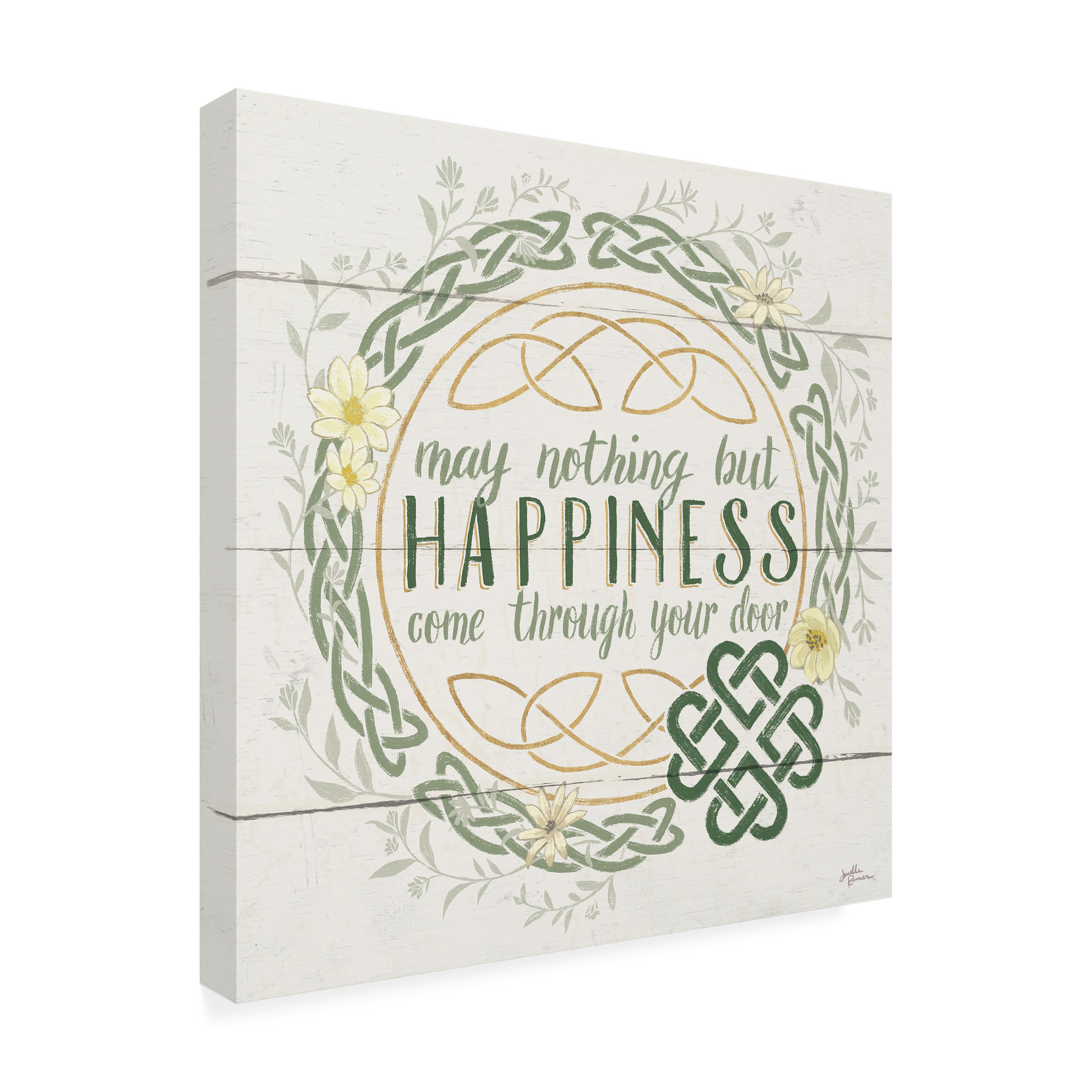 Janelle Penner 'Irish Blessing I' Canvas Art