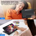 thumbnail image 3 of Funda con Teclado JUQITECH para Samsung Galaxy Tab 14.6" Ultra, 3 of 9