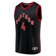 thumbnail image 2 of Men's Fanatics Branded Scottie Barnes Black Toronto Raptors Fast Break Replica Player Jersey - Statement Edition, 2 of 3