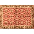 thumbnail image 1 of Ahgly Company Indoor Rectangle Oriental Orange Traditional Area Rugs, 2' x 4', 1 of 4