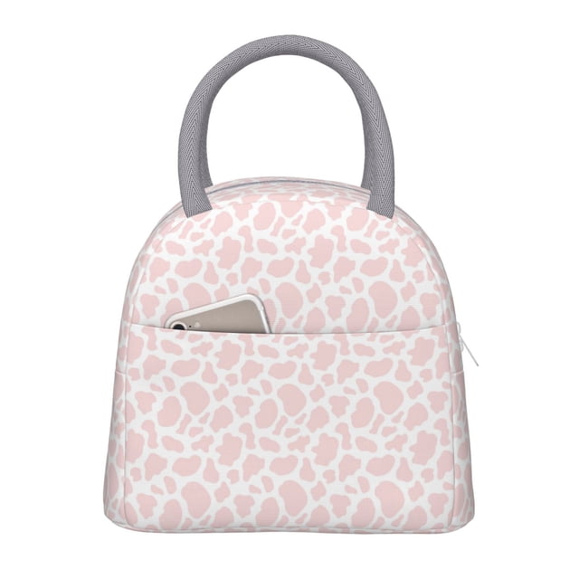 Balery Cow 1 Bolsa de Almuerzo para Mujeres, Caja de Almuerzo, Bolsa de Almuerzo Pequeña Impermeable, Tote de Almuerzo Reutilizable con Gran Capacidad