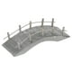 thumbnail image 4 of Puente de arco ANGGREK de madera para casa de muñecas 1:12 Abedul, 4 of 8