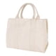 thumbnail image 4 of Bolso de mano para mujer, de lona, de un solo hombro, informal, para la escuela, con cremallera, correa ajustable, color beige, talla M, 4 of 15