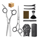 thumbnail image 1 of Kit De Tijeras Estilista  Belug y barbero con accesorios, plateado, 1 of 5