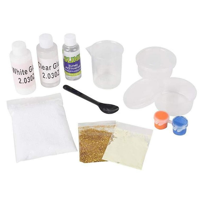 DIY Slime Kit for Girls and Boys - Set of Supplies for Colorful