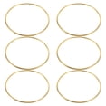 thumbnail image 1 of unbranded 6Ud Anillos De Metal Dorados Para Captura Sueños Material DIY Para, 1 of 8