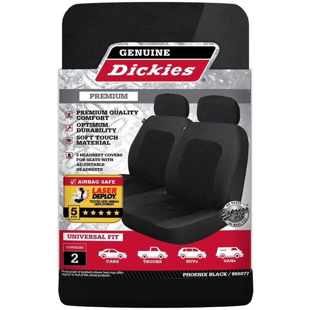 Genuine Dickies Housse de Siège Phoenix 2 Pièces