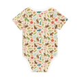 thumbnail image 5 of Balery Monkeys in the Jungle Pattern Baby Climbing Clothes Infant Bodysuit Cute Infant Bodysuit Baby Romper-6 Months, 5 of 7
