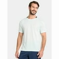 thumbnail image 1 of Athletic Works Men's and Big Men's Mixed Media Tee, Sizes XS-5XL, 1 of 5