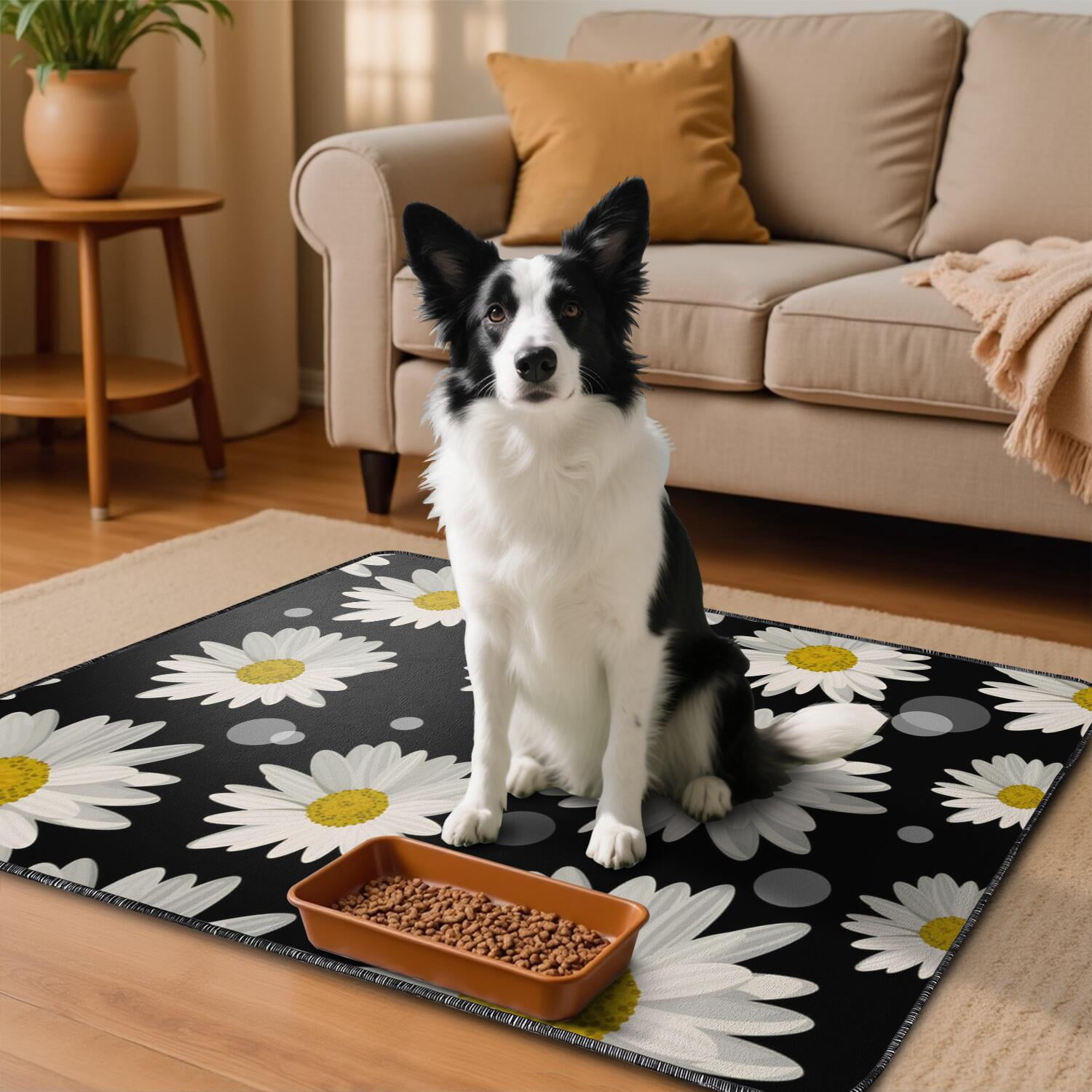 Washable Dog Relief Pads 24x35 Inch 2-Pack, Super Absorbent Reusable Pet Training Mats with Leak-Proof Lining for Protection of Furniture & Floors