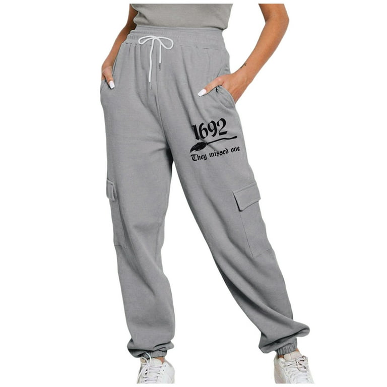 Jyeity Lots Of Styles And Prints, Jogging Pants Sweatpants With Pocket  Elastic Waist Lounge Pants For Workout Running Hey Nuts Leggings Gray Size  L(US:8) 