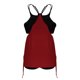 thumbnail image 5 of Traje de baño de moda para mujer, de talla grande, con estampado, con cojín en el pecho y sin soporte de acero, holgado, con cordón ajustable, dividido., 5 of 5