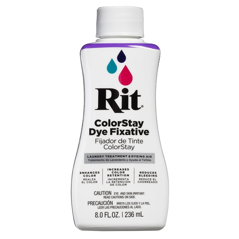 Rit, Colorstay Dye Fixative, 8 fl. oz., Liquid Solution for Fabric