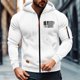 thumbnail image 2 of Ceisia Men's Outdoor Sports Jacket Hooded Long Sleeve Summer Loose Fit with Pockets Gift, 2 of 8
