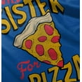 thumbnail image 5 of Will Trade Sister for Pizza Joke Toddler Boy Girl T Shirt Infant Toddler Brisco Brands 6M, 5 of 6