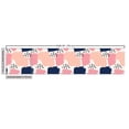 thumbnail image 2 of Navy and Blush Fabric by the Yard, Hand Painted Style Brushstrokes in Pastel Colors Abstract Pattern, Decorative Upholstery Fabric for Sofas and Home Accents, 1 Yard, Multicolor by Ambesonne, 2 of 4