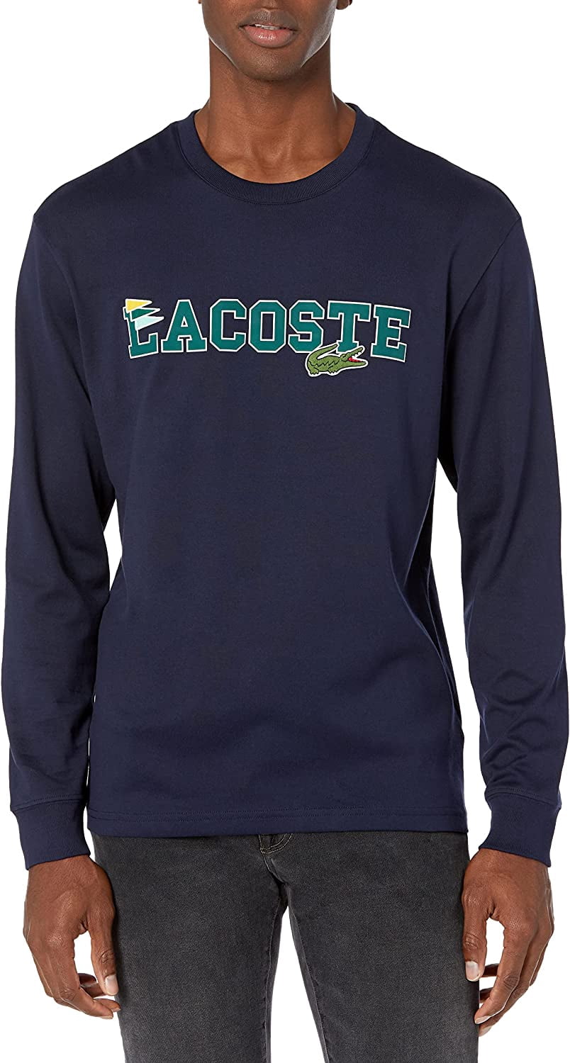 Lacoste Mens Long Sleeve Varsity 