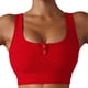 thumbnail image 1 of Sujetador deportivo de alta resistencia a prueba golpes secado rápido transpirable u Masajeadores cuello Seamless bralette para Correr Yoga, 1 of 6
