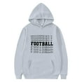 thumbnail image 1 of Gibobby Sudadera Con Capucha Niños Niñas Manga Larga Rugby Fútbol Impresiones Caliente Tops Niños Trajes Traje De Sudor(GY5, 9-10 Años), 1 of 4