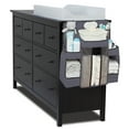 thumbnail image 2 of LA Baby Diaper Caddy and Nursery Organizer for Baby's Essentials - Gray, 2 of 11