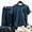 Dark Blue, variant on HOMADLES Teen Boys Sets 2 Piece Print Tee and Soft Short Outfits Blue 5-6T