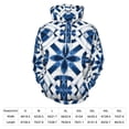 thumbnail image 4 of Mineral Blue Mediterranean Regular Fit Hoodie, Sporty Pullover Hooded Sweatshirt for Men Women Muscle 4XL, 4 of 6