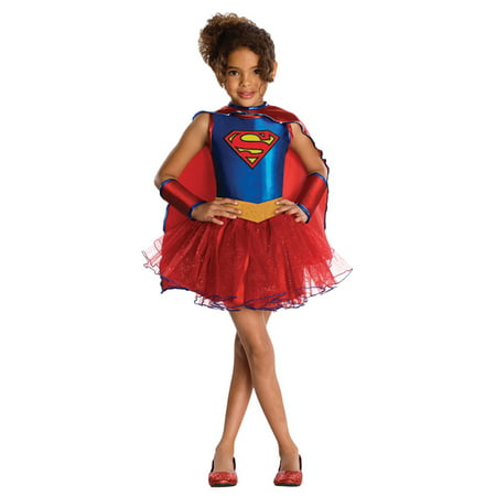 Morris Costumes Supergirl Tutu Child Small, Style RU881627SM