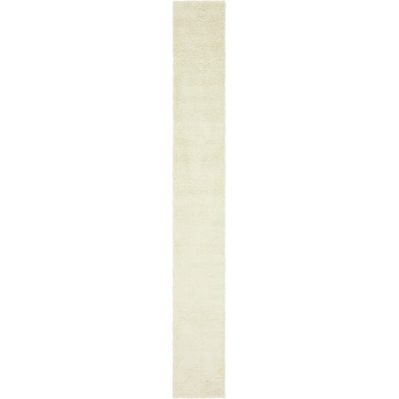 Unique Loom Solid Shag Contemporary Area Rug or Runner
