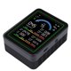 thumbnail image 5 of Air 10 En 1 Detector De Aire CO2 TVOC HCHO PM2.5 PM10 PM10 PM0.3 Probador De Aire Interior Multifuncional Compatible Con Tuya Smart APP Negro, 5 of 7
