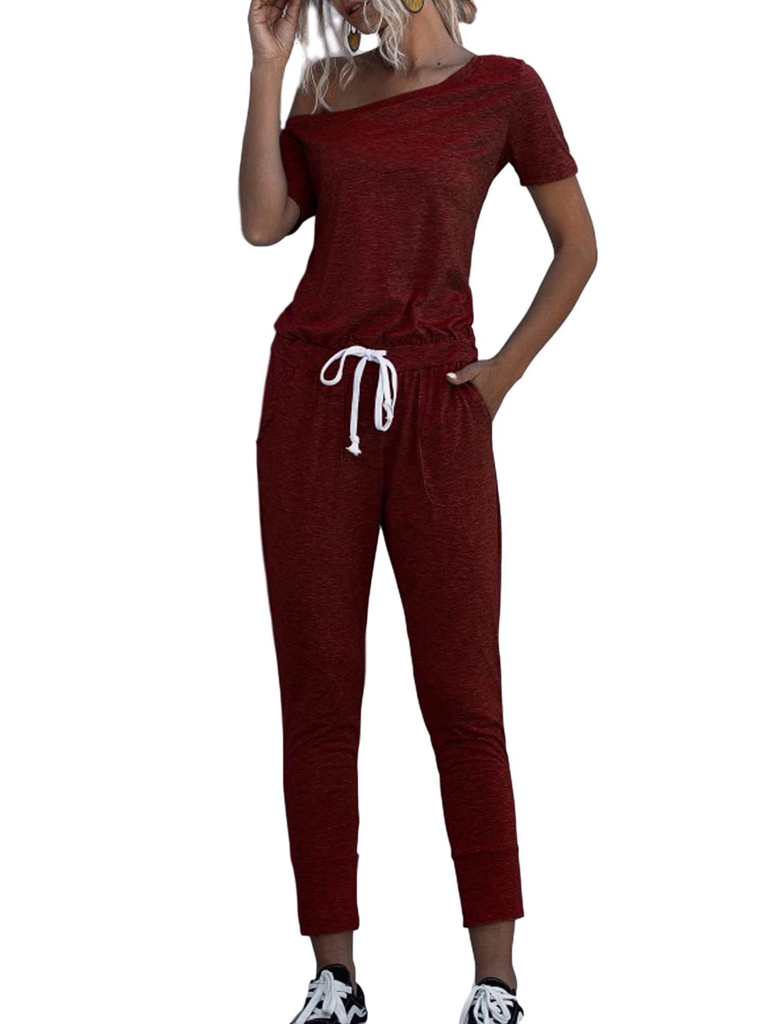 long jumpsuit with pockets