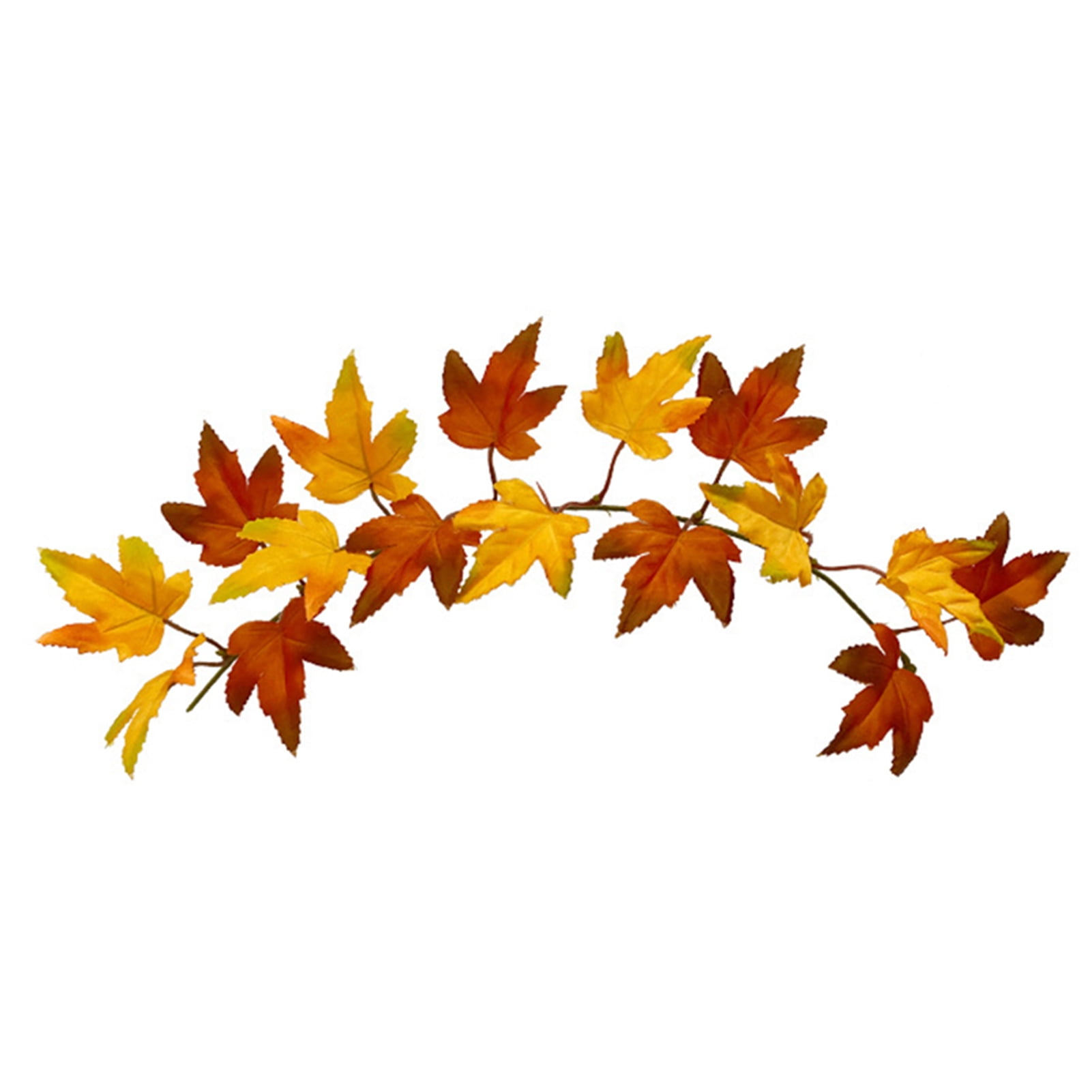 Decorative Fake Maple Leaf Realistic Vivid DIY NoWithering Window Sill