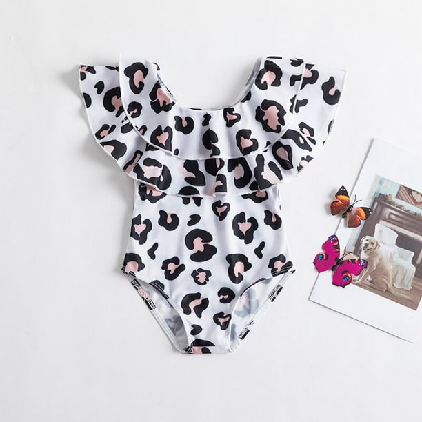 Ropa de unicornio para nina traje de bano de una pieza con manga con volantes banador para nina traje de bano para playa conjuntos de ropa para
