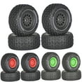 thumbnail image 6 of lanema Set of 4 Remote Control Wheel Tires for Crawlers Car Model Rubber Wheel Tires for Remote Control Accessories, 6 of 8