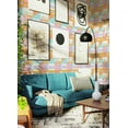 thumbnail image 4 of Aelfie Multi Warm Kiki Shapes Peel & Stick Wallpaper, 4 of 12