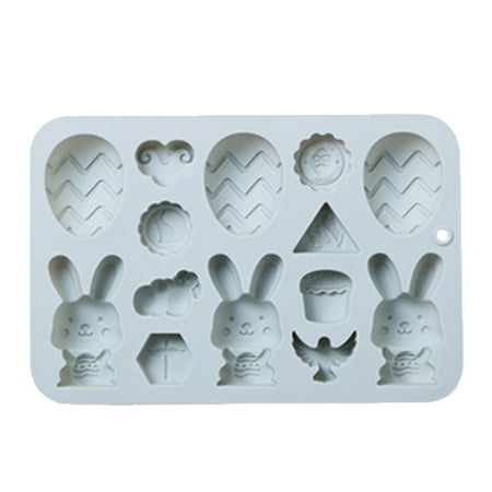 

Nomeni Kitchen Gadgets Cute Bunny and Easter Eggs Cake Molds Chocolate Cake Molds Silicone Molds Baking Tools
