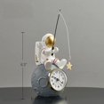 thumbnail image 5 of Reloj WEIHJMXG con figura de astronauta para escritorio y estante funciona con pilas, 5 of 5