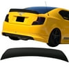 Ikon Motorsports Compatible with 11-16 Scion TC RS Style Rear Trunk Spoiler Wing - Unpainted ABS 2011 2012 2013 2014 2015 2016