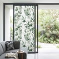 thumbnail image 2 of Green Plant Window Privacy Film Watercolor Eucalyptus Leaf Farm Decorative Glass Window Film UV Blocking Static Cling Non-Adhesive Sticker Covering for Home Door 35.4x78.7 inches, 2 of 7
