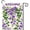 A, variant on XaaKee Summer Garden Flag, Botanical Art Welcome Sign Begonias Garden Flags, Double-Sided High-Quality White Linen Garden Flags For Outside Clearance, Pathway Exterior Style, 12x18Inch